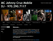 Tablet Screenshot of mcjohnnycruz.com